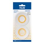 Blíster 2 Cintas Adhesivas De Doble Cara Milan 15mm X 10m