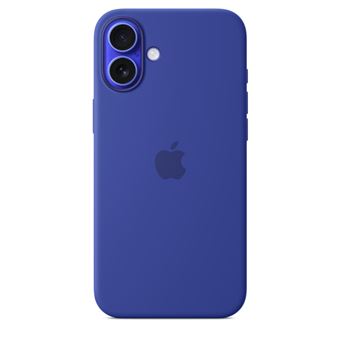 Funda de silicona con MagSafe Apple Azul ultramar para iPhone 16 Plus