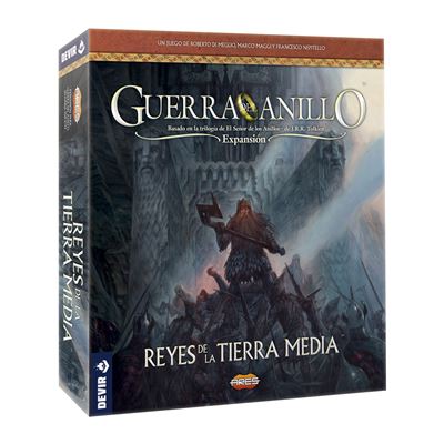 Juego de mesa guerra del anillo. Reyes de la tierra media. Expansión