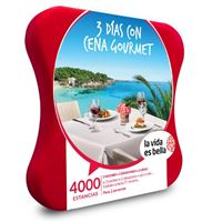 Caja regalo La Vida es Bella Tres días con cena gourmet