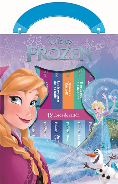 Disney Frozen-elsa Anna Olaf Y Mas-mi Primera Biblioteca
