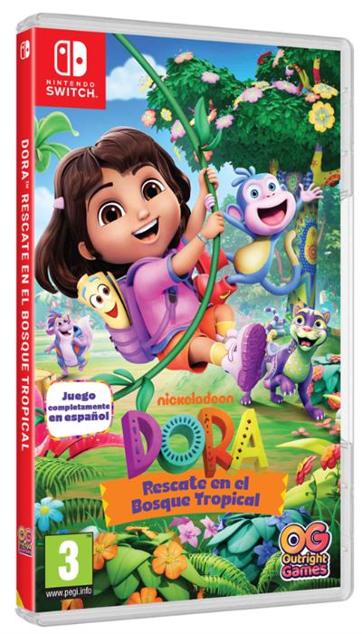 Dora: Rescate En El Bosque Tropical Nintendo Switch