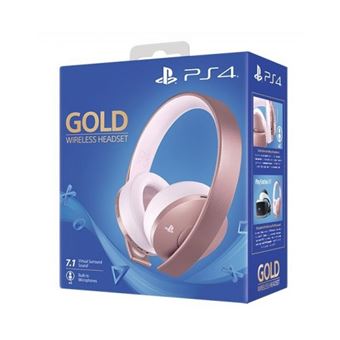 Headset gaming Rose Gold para PS4 - Auriculares para consola - Los precios | Fnac