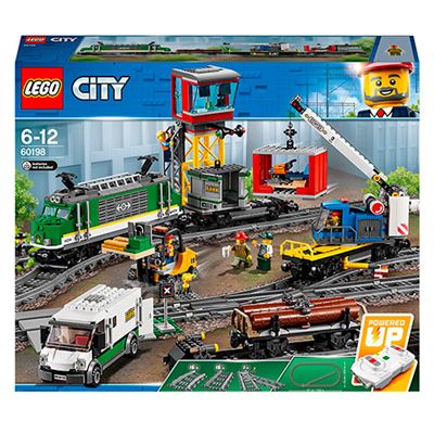Lego City Tren de mercancías 60198 carga edad 6 1226 piezas juguete teledirigido