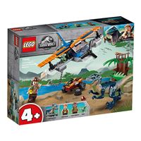 Velocirraptor: misión de rescate en biplano - Lego Jurassic World