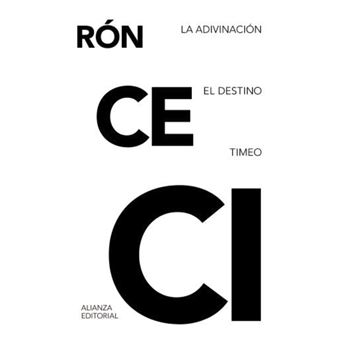 La adivinación. El destino. Timeo - 1