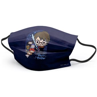 Mascarilla infantil Luanvi higiénica reutilizable Harry Potter Amigos Talla 8 - 13 años