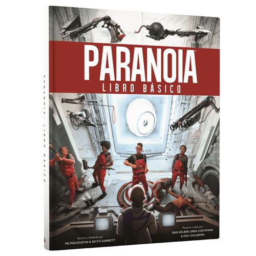 Juego de mesa paranoia libro básico