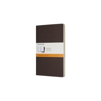 Cahier Journals Moleskine L Pautado Marrón Café