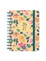 Agenda Curso Finocam Cosmo Cart Sep 2026 - Ago 2027 8º - 120x169 Mm Semana Vista Horizontal Melisa Español