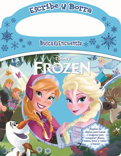 Disney Frozen-elsa Anna Olaf Y Mas-libro De Actividad