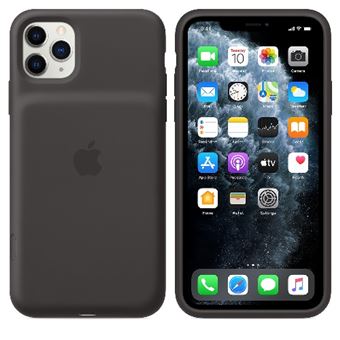 Menagerry Isla de Alcatraz Milagroso Funda Apple Smart Battery Case Negro para iPhone 11 Pro Max - Funda para  teléfono móvil - Comprar al mejor precio | Fnac