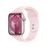 Apple Watch S9 GPS 45mm Caja de aluminio Rosa claro y correa deportiva Rosa claro - Talla M/L