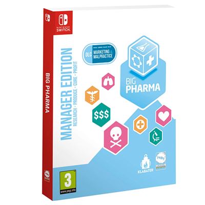 Meridiem Big Pharma Manager Edition Nintendo Switch