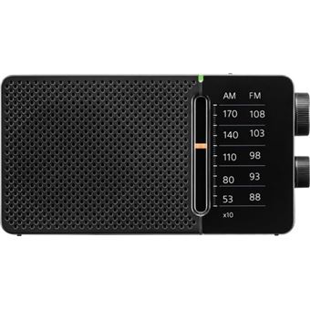 tubería censura prima Radio portátil Sangean 110 SR-36 Negro - Radio - Los mejores precios | Fnac