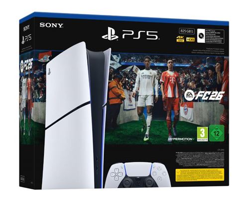 Consola Ps5 Digital 825gb + Ea Sports Fc™ 26 - Código De Descarga