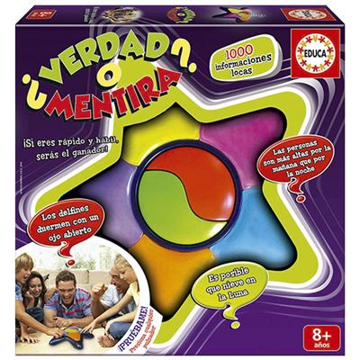 Juego de mesa verdad o mentira
