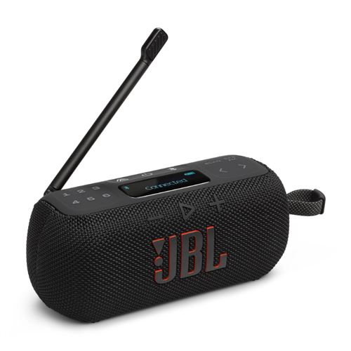 Radio Portátil Bluetooth Jbl Tuner 3 Fm Dab+ Negra