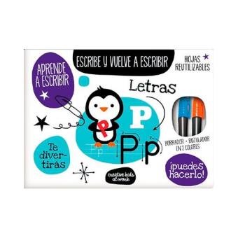 Aprende a escribir letras: Escribe y vuelve a escribir