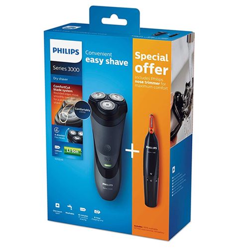 Afeitadora Philips Shaver Series 3000 S3110/06 - Comprar en Fnac