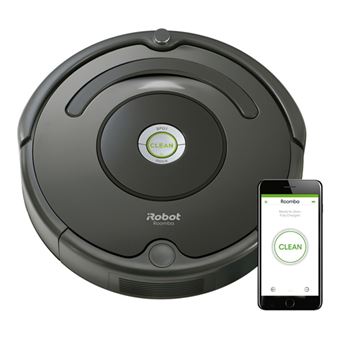 O después polvo correcto Robot Aspirador iRobot Roomba 676 Negro - Comprar en Fnac