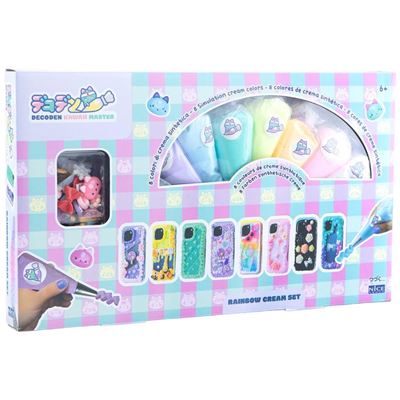 Decora rainbow cream set
