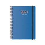 Agenda Anual A5 2022 Dohe Semana Vista Syncro Azul