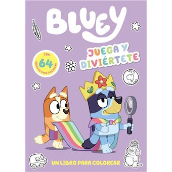 Bluey - Juega y diviértete. Un libro para colorear (edición en español) -  Bluey -5% en libros