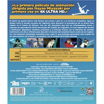 El Castillo de Cagliostro - UHD + Blu-ray