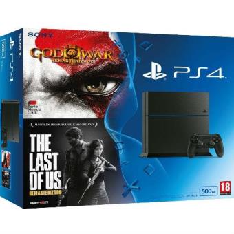 PS4 500 GB + The Last of Us + God of War 3 - Consola - mejores precios