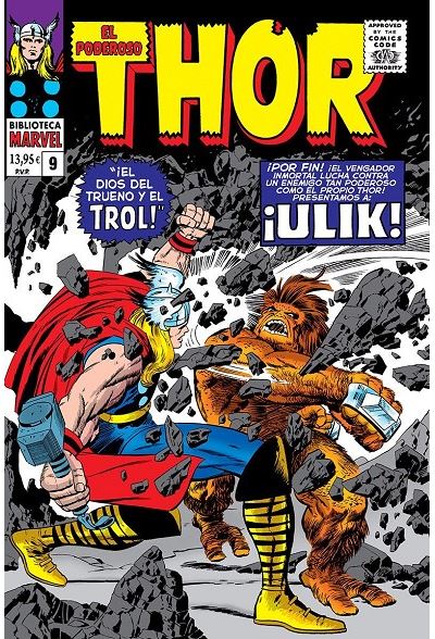Panini El Poderoso Thor 9 1967 - Jack Kirby (Autor)