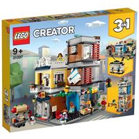 LEGO Creator 31097 Tienda de Mascotas y Cafetería