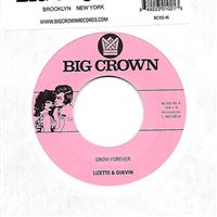 Grow forever - Now it's your turn to sing - Single Vinilo