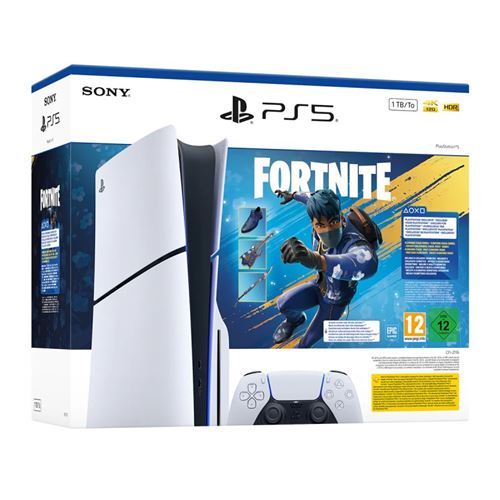 Consola Ps5 Slim 1tb + Fortnite Flowering Chaos - Código De Descarga