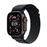 Apple Watch Ultra 3 GPS + Cellular 49mm Caja Titanio negro y Correa Alpine Loop Negro - Talla S