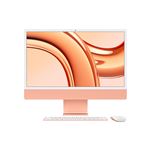 iMac con Pantalla Retina 24'' 4,5K M3 CPU 8, GPU 10, 8GB RAM, 256GB SSD, Naranja