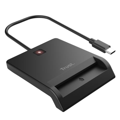 Lector de tarjetas inteligente Trust 26253 USB-C Compacto Negro - Imagen 3