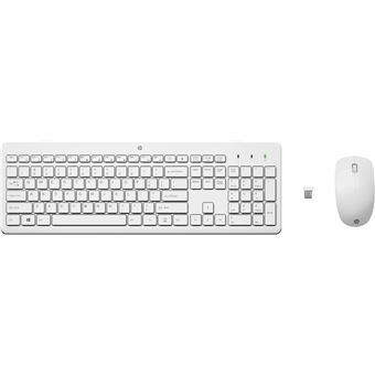 Combo HP Teclado + Ratón 2030RD inalámbricos Blanco