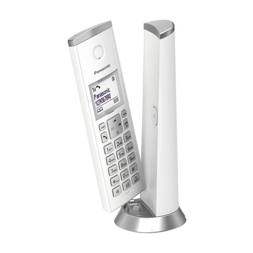 Teléfono Duo Inalámbrico Panasonic Kx-tgk212spw Blanco