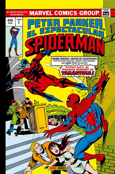 Panini Blanco Marvel Gold Omnibus Peter Parker, El Espectacular Spiderman 1. ¡La Tarántula Pica Dos Veces! - Bill Mantlo (Autor)
