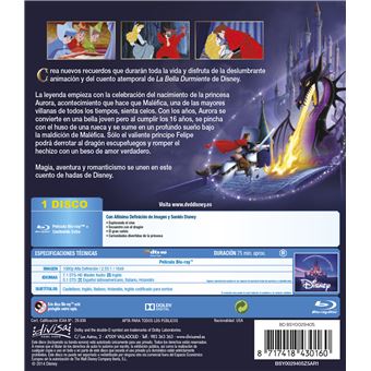 La bella durmiente (Formato Blu-Ray)