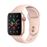 Apple Watch S5 40 mm LTE Caja de aluminio en oro y Correa deportiva Rosa arena