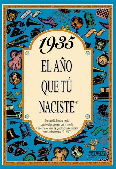 Acv Edicions Rosa 1935 El Año Que Tu Naciste