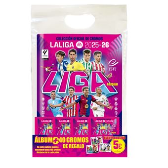 Starter Pack Álbum con 5 Sobres La Liga Este 2025-26 - 1