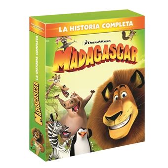 Pack Madagascar 1-3 - Blu-Ray