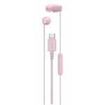 Auriculares Sony IER-EX15C in ear con micrófono y cable USB-C Rosa