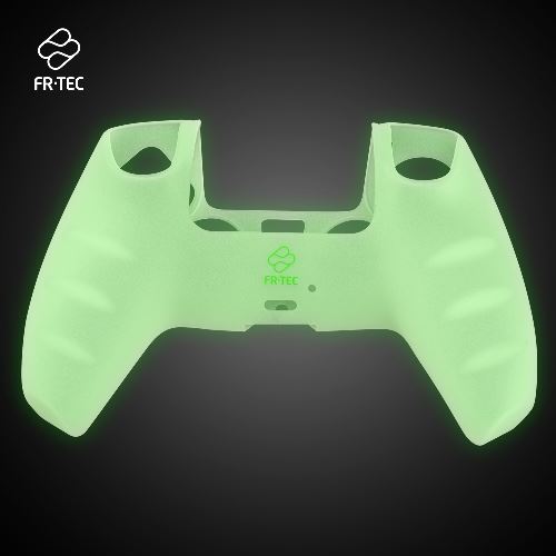 Fr-tec Funda Mando PS5 Glow In The Dark Verde