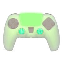 Funda + Grips FR-TEC Glow in the dark fluorescente para Mando DualSense PS5