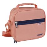 Bolsa Isotérmica Porta Alimentos 3,5l Milan Serie 1918 Con 3 Recipientes Rosa
