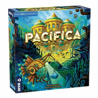 Juego de mesa pacífica. La ciudad bajo el mar